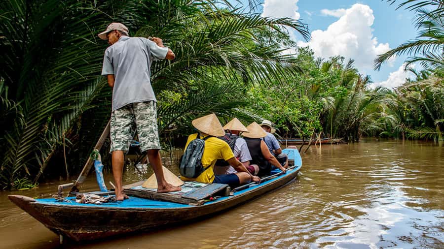 1 Day Mekong Tour: Cai Rang Floating Market & MyTho-Ben Tre - My Tho to Ben Tre by motorboat