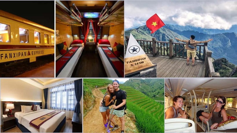 2 Day Sapa-Bac Ha Market: Night Train& Homestay-Bus Ha Giang - Hanoi to Lao Cai by night train