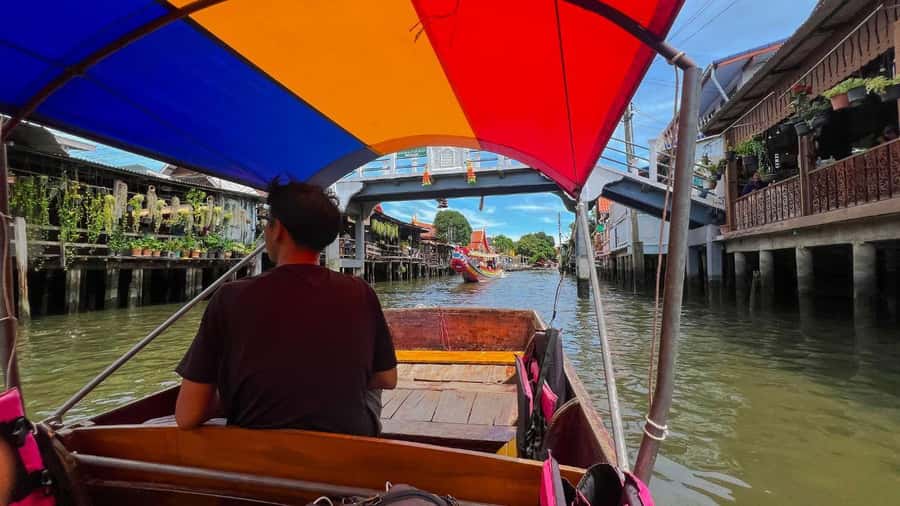 3 Hrs Private boat Tour Bangkok Floating Market by Flat Boat - Why these canals make a good Bangkok outing
