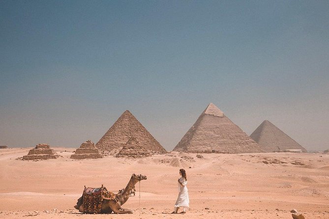 8-Hour Private Tour of the Pyramids,Museum and Bazaar including camel ride - Guide quality matters more than the low price