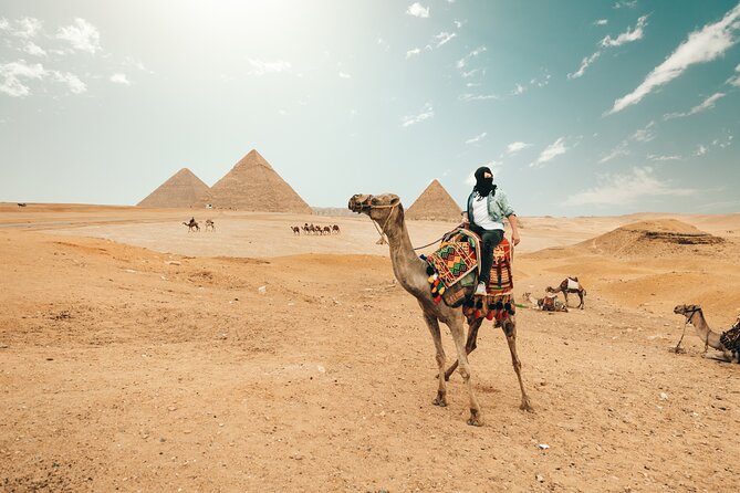 8-Hour Tour Giza Pyramids, Egyptian Museum and Cairo Bazaar - The Sphinx: a short stop with a long afterlife