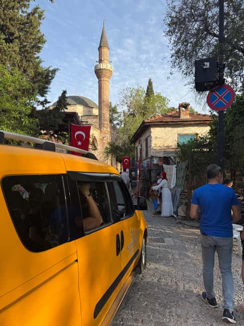 Alanya City, Castle & Boat Tour with Bazaar and Swim Stop - The one-hour boat trip along Alanya’s coast