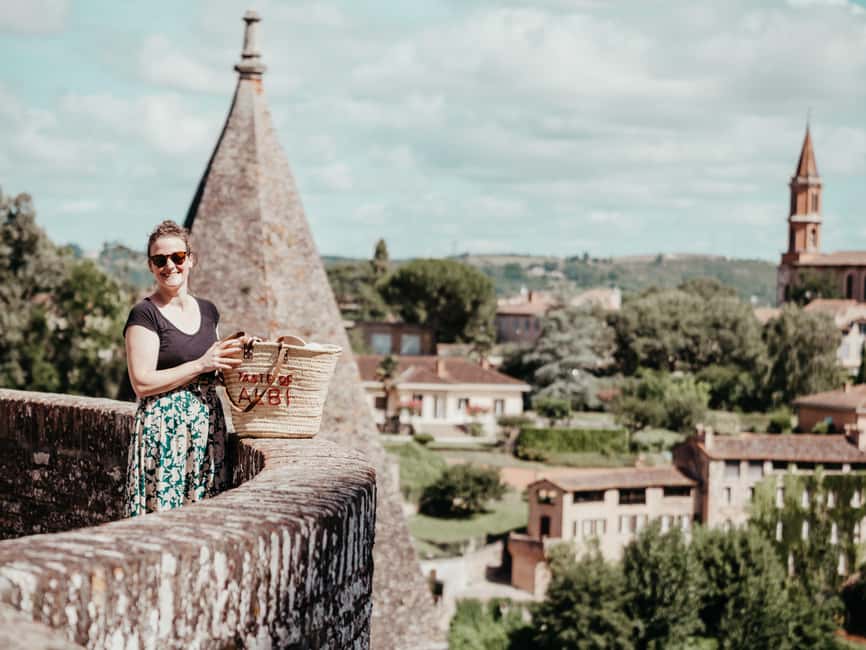 Albi: Food and Market Tour with Tastings and Historic Walk - The covered market becomes your lunch table