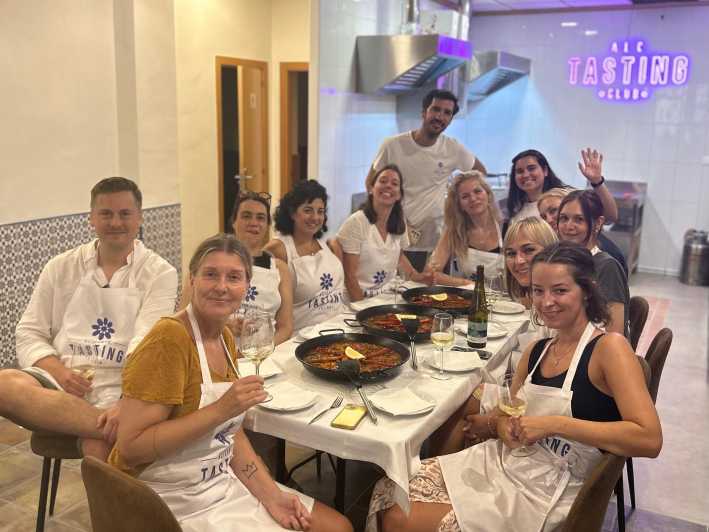 Alicante Paella Cooking Class, Tapas, Drinks and Market - Learning the paella method, not just copying steps