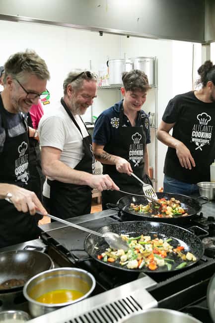 Alicante: Paella & Sangria Class with Tapas and Market Visit - Timing, group size, and the $58 price