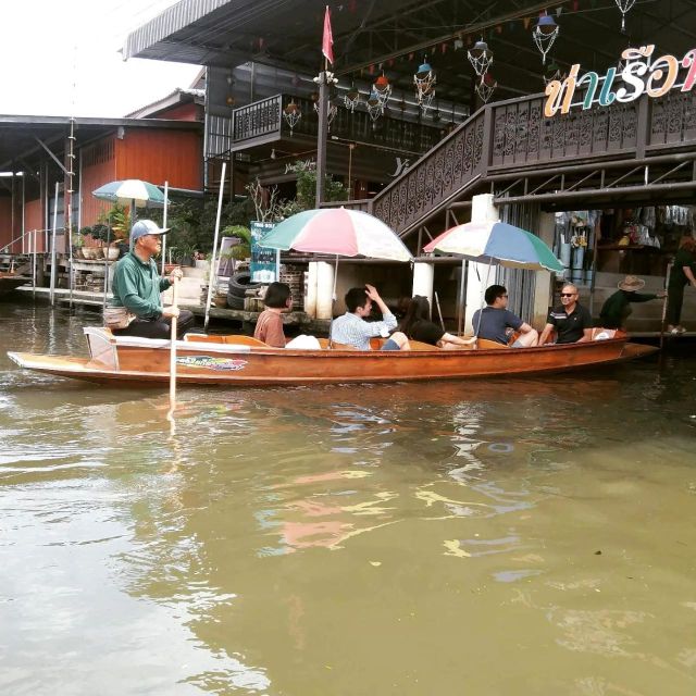 All-in-One Market Experience: Railway & Floating Wonders - Amphawa, the More Historic Riverside Stop