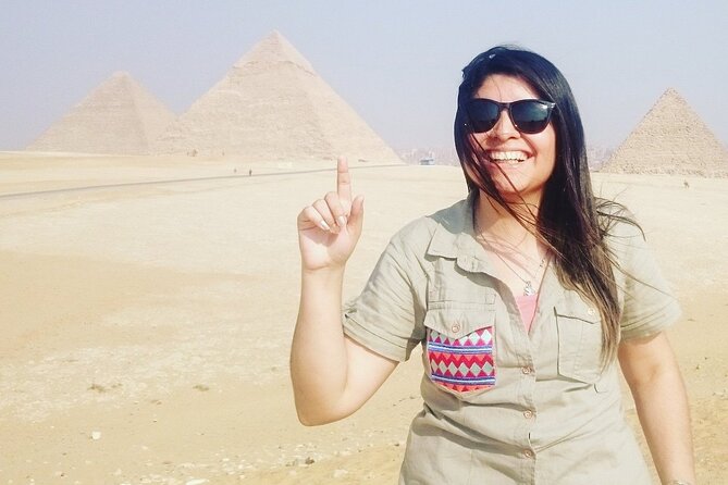 All Inclusive Day tour 8hrs Pyramids, Egyptian Museum and Khan Al-Khalili bazaar - The Great Sphinx and lunch near Giza