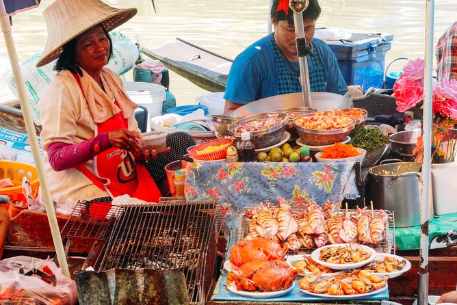 Amphawa Floating & Maeklong Railway Train Market Private Tour - The early-evening firefly boat ride