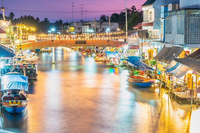 Amphawa Floating Market & Maeklong Railway Train Market Tour - The firefly boat ride: the best use of the evening