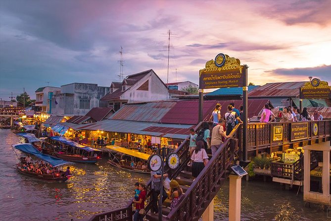 Amphawa Floating Market Tour with Maeklong Railway Market (SHA Plus) - Amphawa Floating Market beside the Mae Klong River