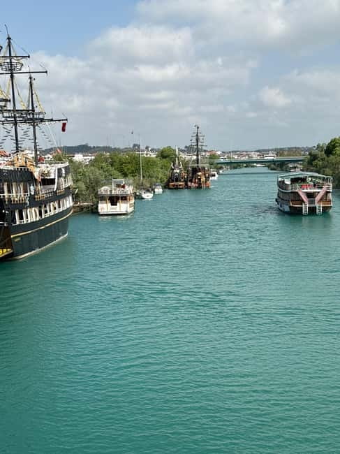 Antalya & Side: Manavgat River Cruise, Waterfall & Bazaar - Swimming where the river meets the sea