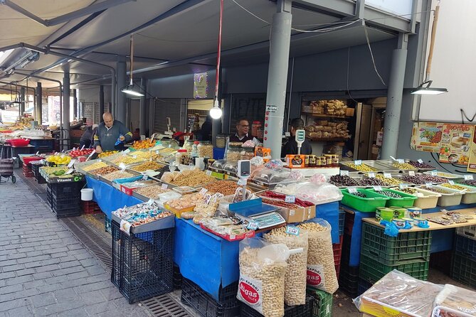 Athens Central Market Tour and Greek Cooking Class with Penelope - Shopping for dinner at Athens Central Market