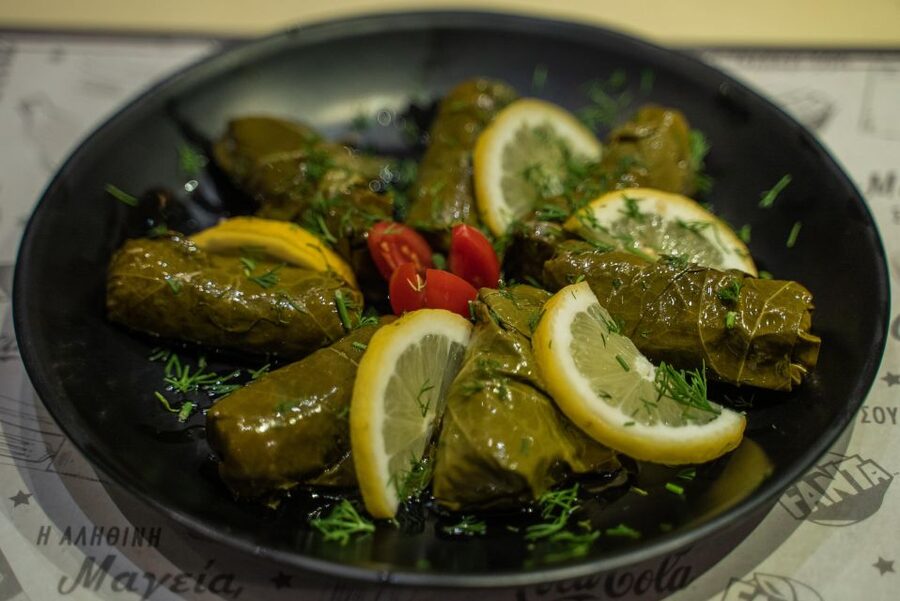 Athens: Cooking Class, Market Visit & Lunch at Local Tavern - Sitting down to the meal