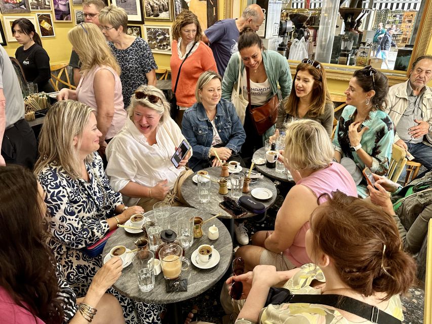 Athens: Greek Food Tasting and Market Walking Tour - Cheese, olives, cured meats, and Greek pantry staples