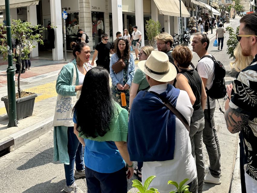 Athens: Greek Food Tasting and Market Walking Tour - Greek pies, phyllo, and specialty food shops