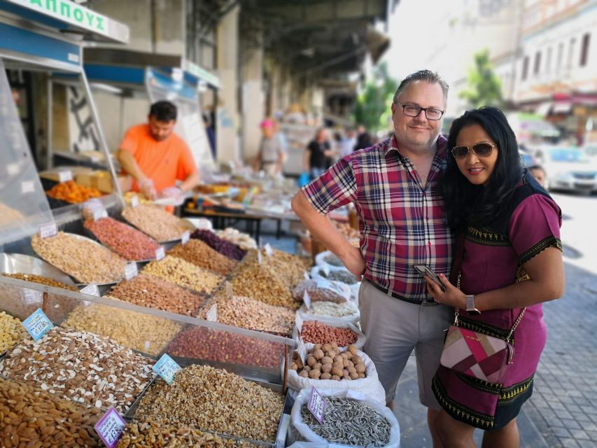 Athens: Tasting workshop and Food Market tour - The guide and the size of the experience