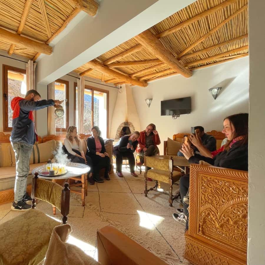 Atlas Mountains Day Trip: Market, Cooking & Village Walk - Cooking in a family garden
