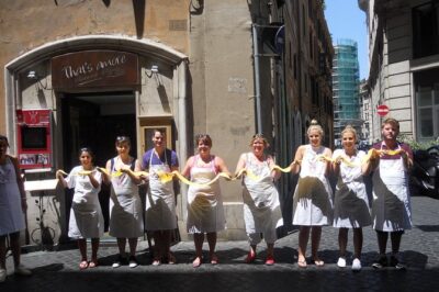 Authentic Roman Cooking Class & Market Experience