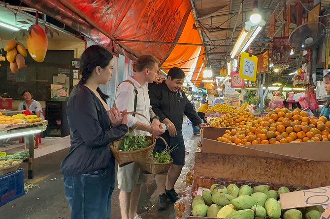 Authentic Thai Cooking with the Largest market visit &TukTuk ride - A clean, calm cooking school