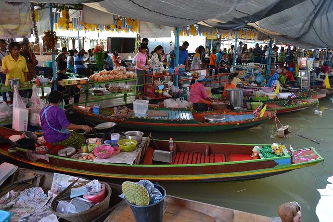 Ayutthaya Floating Market Admission Ticket with Transfer - What you can do once inside