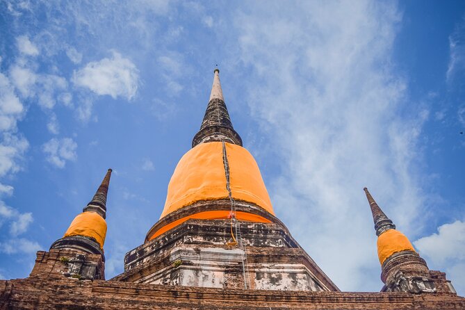 Ayutthaya Landmark Tour for Floating Market & Famous Temples - Wat Yai Chai Mongkhon and its rows of Buddhas