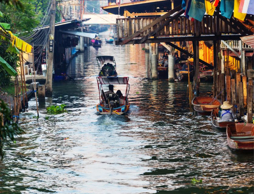 Bangkok: Amphawa Floating & Railway Markets Guided Day Tour - Two hours to eat, shop, and explore Amphawa