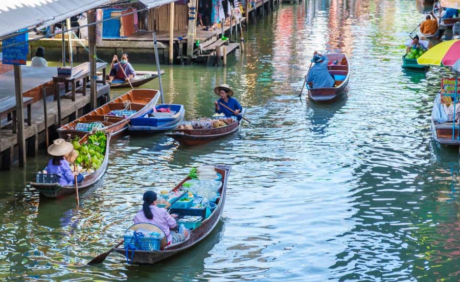 Bangkok : Damnoen Saduak & Train Market Car Excursion - Key points at a glance