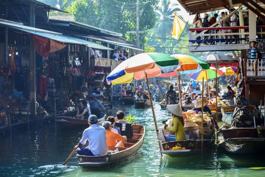Bangkok: Damnoen Saduak, Train Market & Mahanakhon Day Trip - Price, value, and practical limits