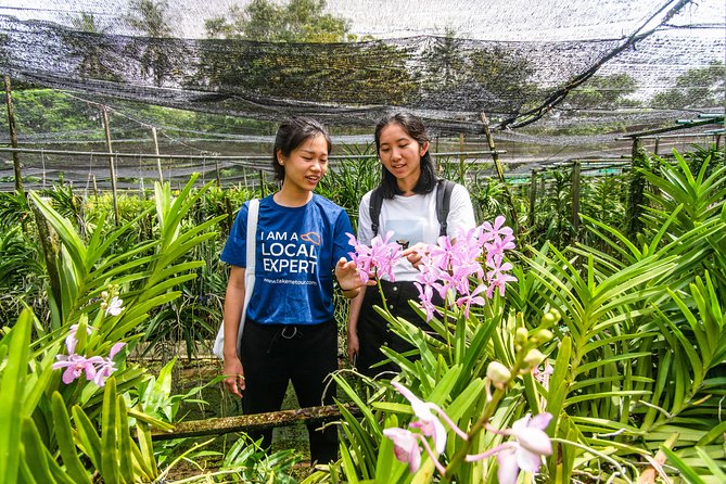 Bangkok Floating Market & Boat Ride to an Orchid Farm - A stop at the nearby orchid farm