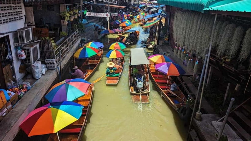 Bangkok: Floating Market & Railway Market with Hotel Pick Up - Key points at a glance