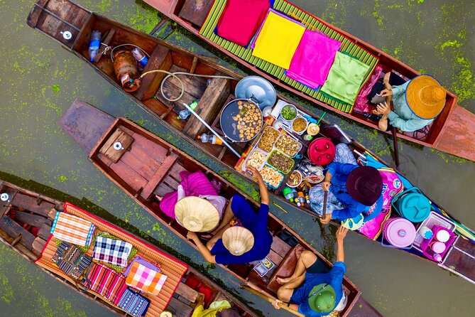 Bangkok: Floating Market & Train Market with Train/Boat ride - Two famous markets, one long Bangkok day