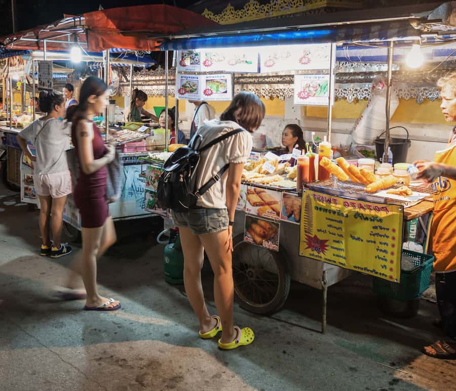 Bangkok Night Tuk Tuk: Private Tour of Markets & Landmarks - Khao San Road supplies the loud finale