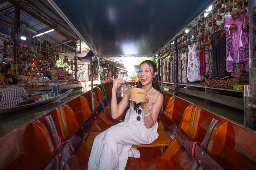 Bangkok: Premium Damnoen Saduak & Railway Market By Food Bus - Why this Bangkok day trip works