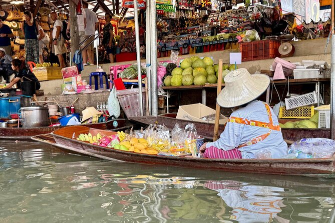 Bangkok: Private Floating Market and Train Market - Longtail boat through the canals
