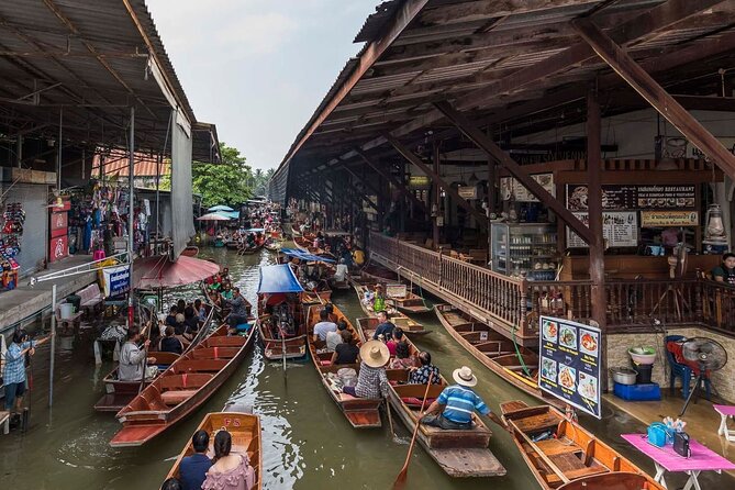 Bangkok: Railway and Floating Market Tour + Dragon Temple - Booking, cancellations, and weather