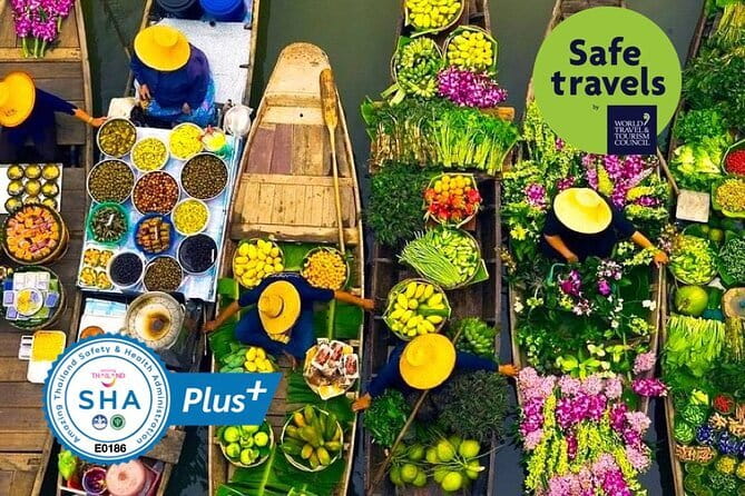 Bangkok: Railway & Damnoen Saduak Floating Market with Transfer - Damnoen Saduak from the water