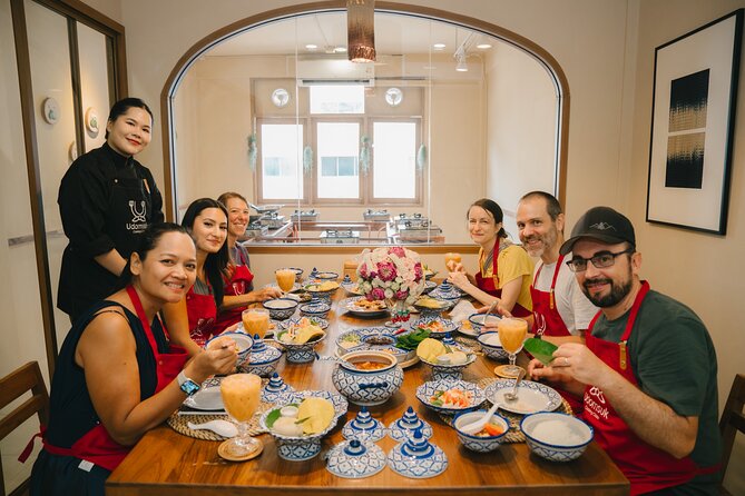 Bangkok Udomsuk Thai Cooking Class with local market tour - The meal at the end