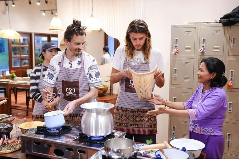 Bangkok: White Lotus Thai Cooking Class with Market Tour - Key points to know before booking