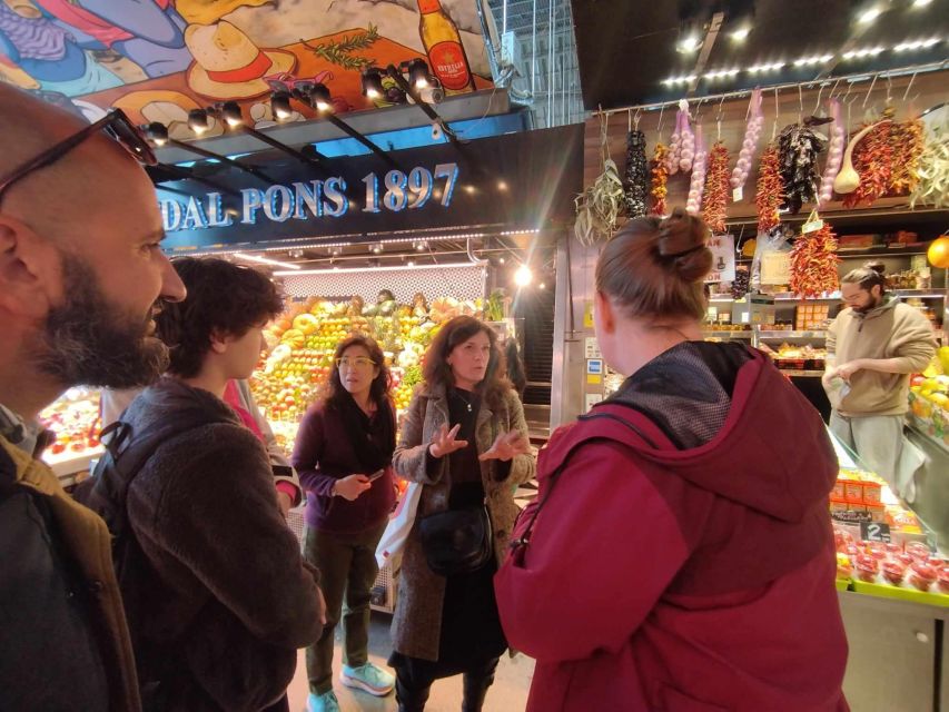 Barcelona: Boqueria Market & Barrio Gotico Street Food Tour - La Boqueria: Barcelona’s famous food stop