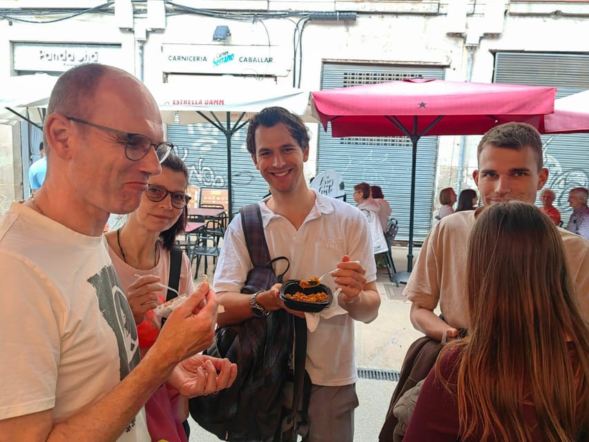 Barcelona: Local Market & Street Food Walking Tour - Small food businesses and family recipes