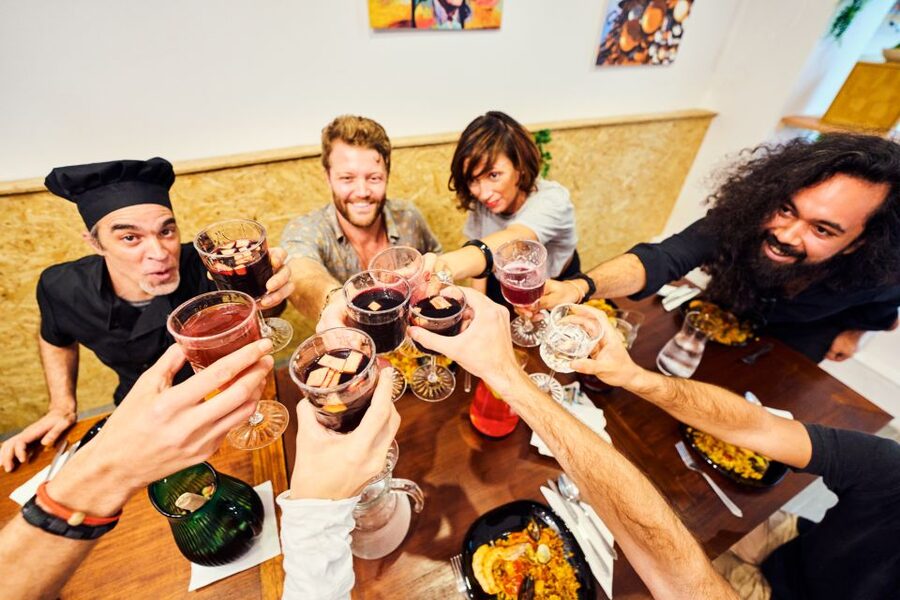 Barcelona: Paella Cooking Class with Market Visit and More - From market basket to kitchen counter