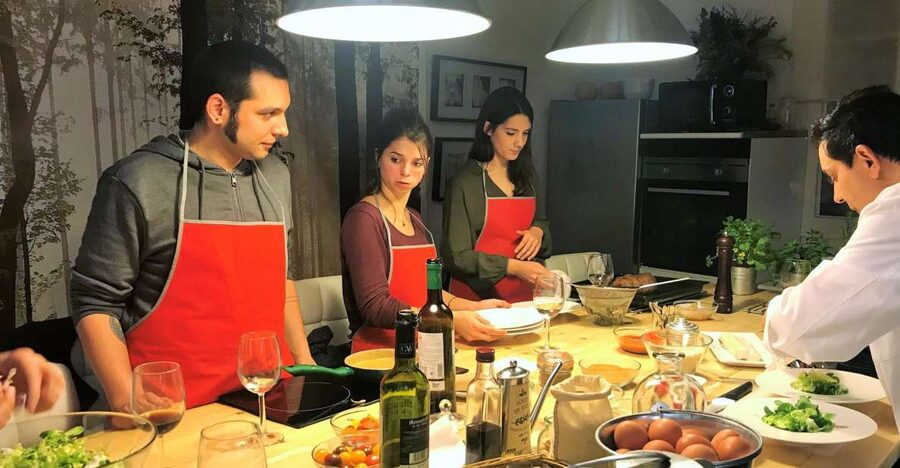 Barcelona: Paella Cooking Workshop and Market Tour - Ten tapas and a short lesson in Spanish food