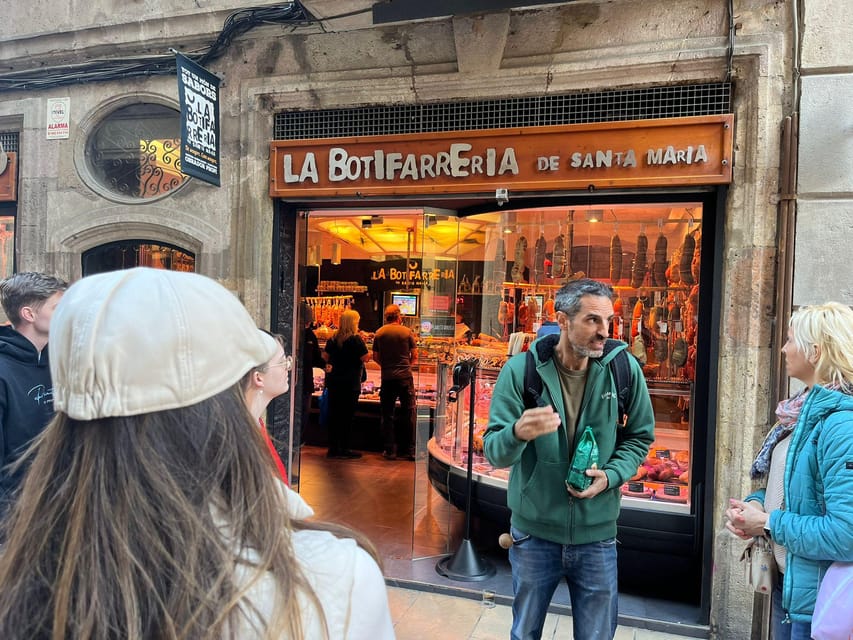Barcelona: Street Food & Sightseeing Tour with Local Market - Starting beneath Joan Miró’s mosaic