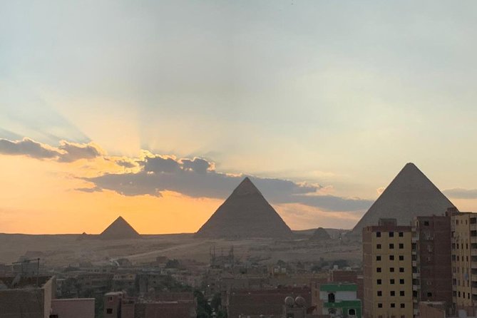 Best Full-Day Tour to Giza Pyramids Egyptian Museum and Bazaar - Giza: three pyramids, the Sphinx, and a camel ride
