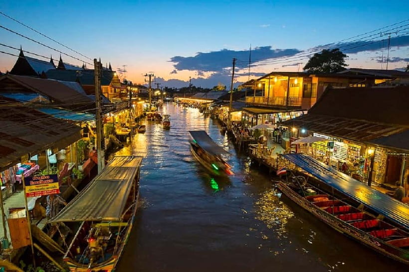 BKK: Damnoen Floating Market, Maeklong Rail & River Bridge - What the $77 price really covers