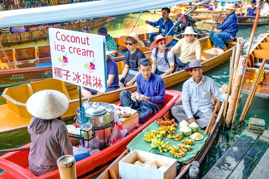 BKK : Private Damnoen Saduak Floating Market Half Day - Key points at a glance