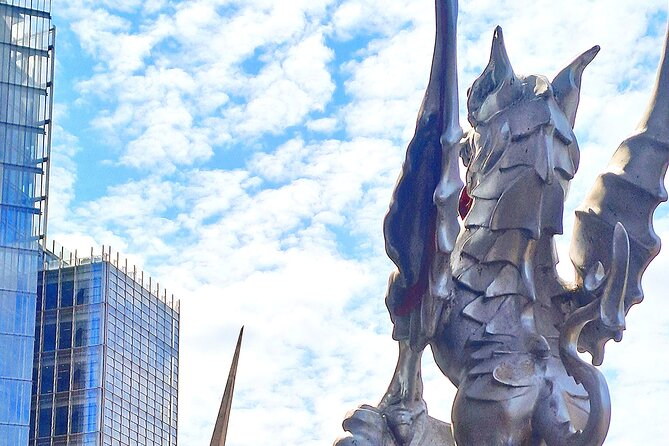 Borough Market London Bridge & Fish & Chips - Starting at the Monument and the Great Fire