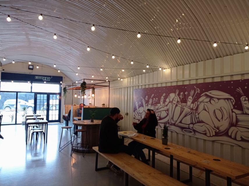 Bristol: Old Market Self-Guided Craft Beer Tour - Old Market without a guide holding a flag