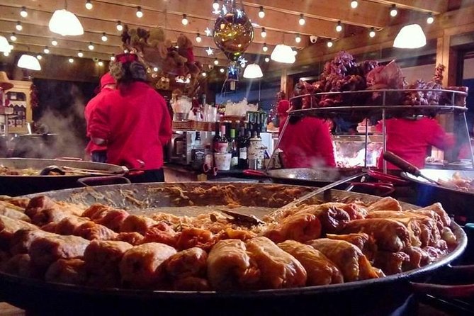 Budapest Christmas Market Tour with Basilica visit & Chimney cake - Walking beside the Danube after dark