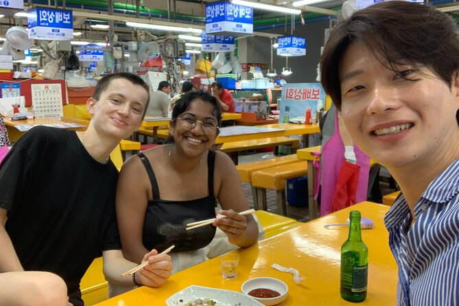 Busan Food Market Tour Seafoods and Street Foods - Learning simple Korean while you shop